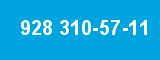 928 310-57-11 928 310-57-11